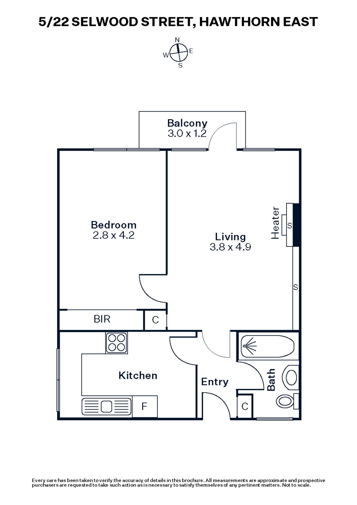 1-8/22 Selwood Street, Hawthorn East, 3123