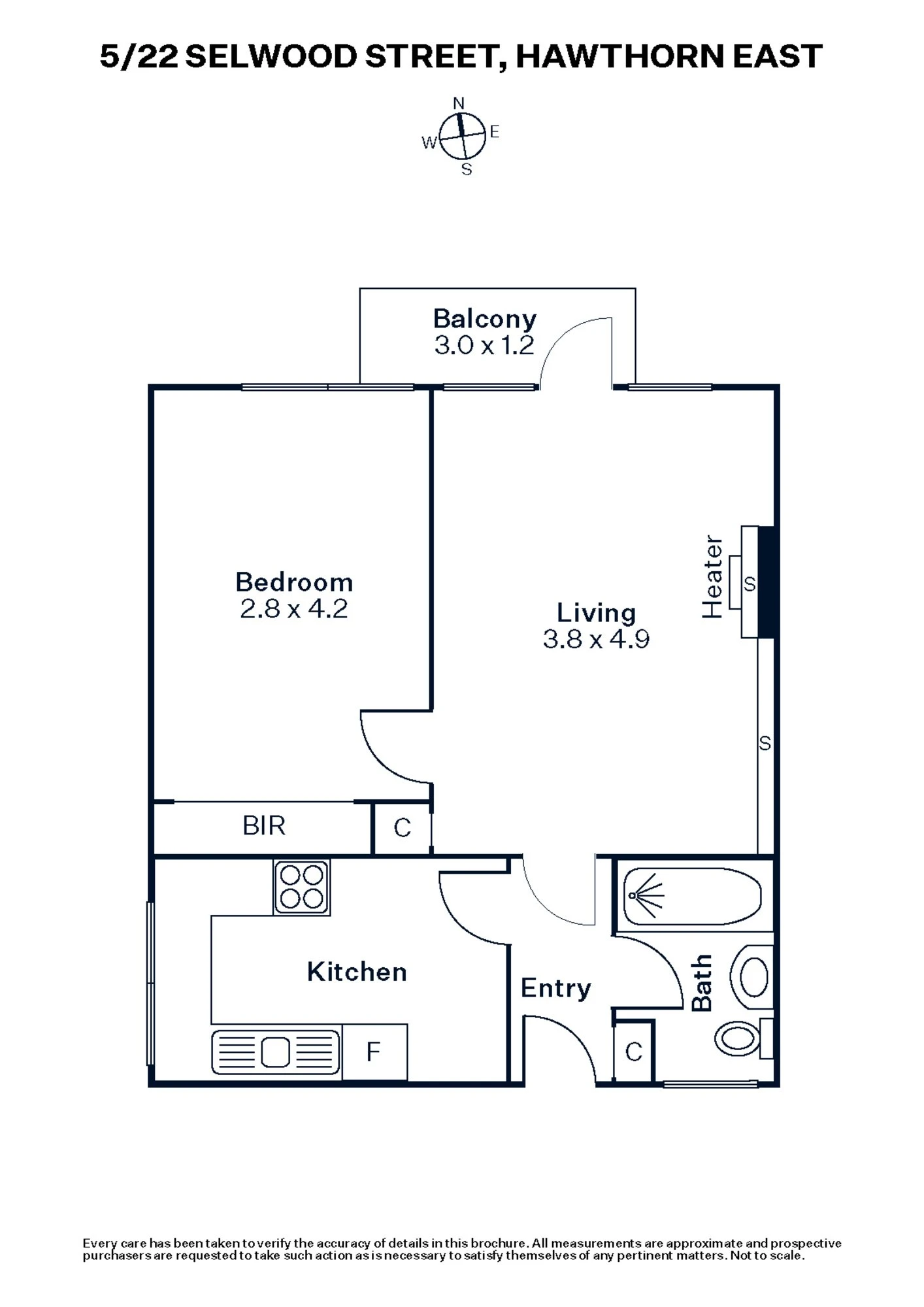 1-8/22 Selwood Street, Hawthorn East, 3123