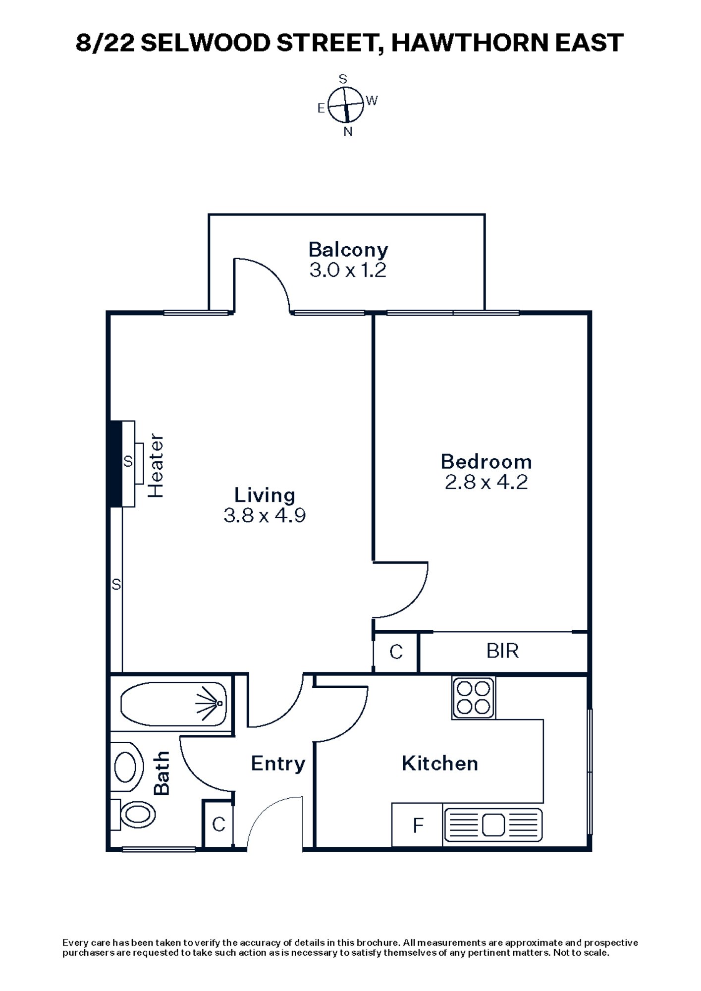 1-8/22 Selwood Street, Hawthorn East, 3123