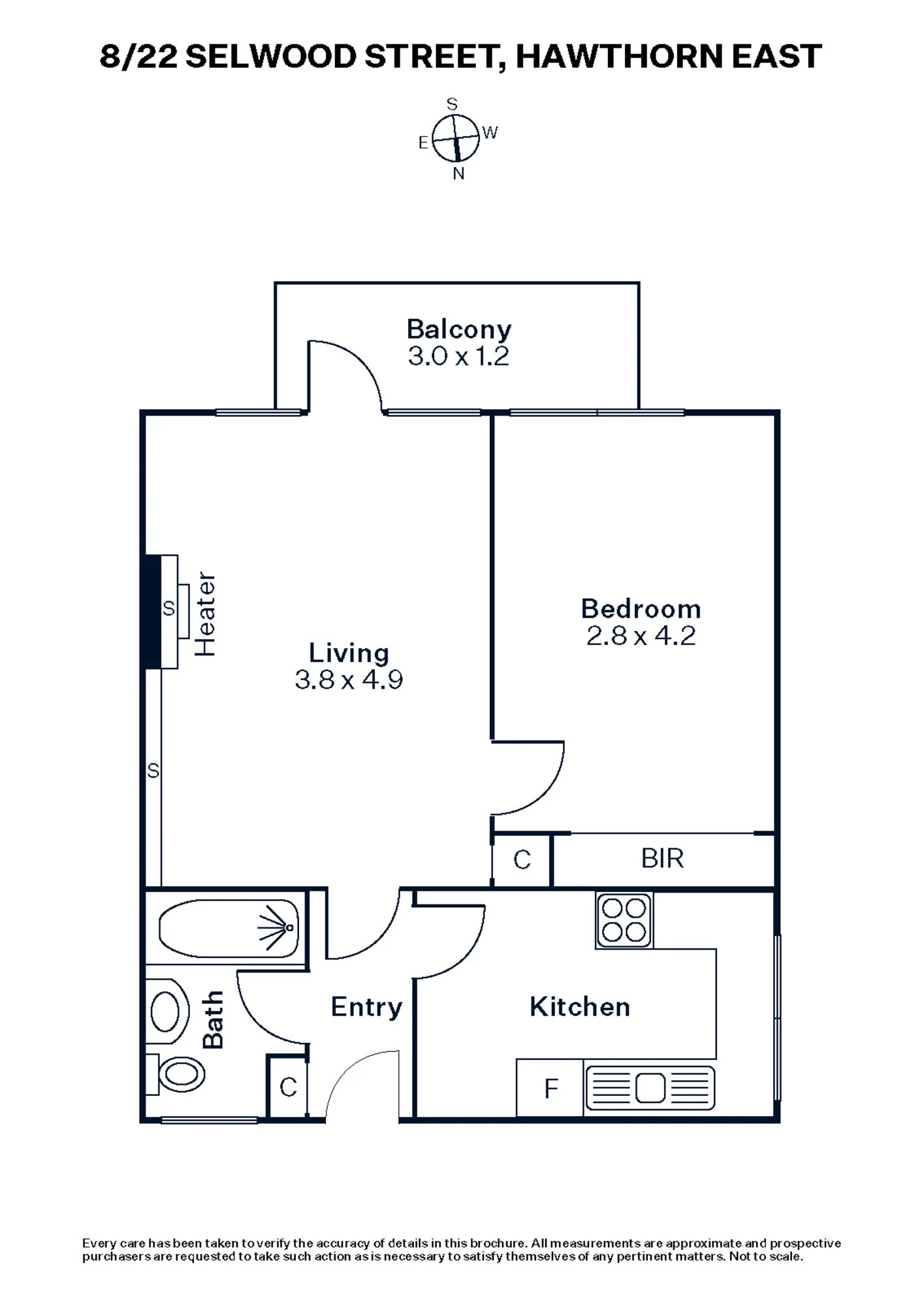 1-8/22 Selwood Street, Hawthorn East, 3123
